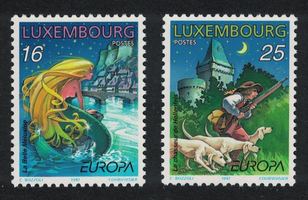 Luxembourg Europa Tales and Legends 2v 1997 MNH SG#1447-1448 MI#1418-1419