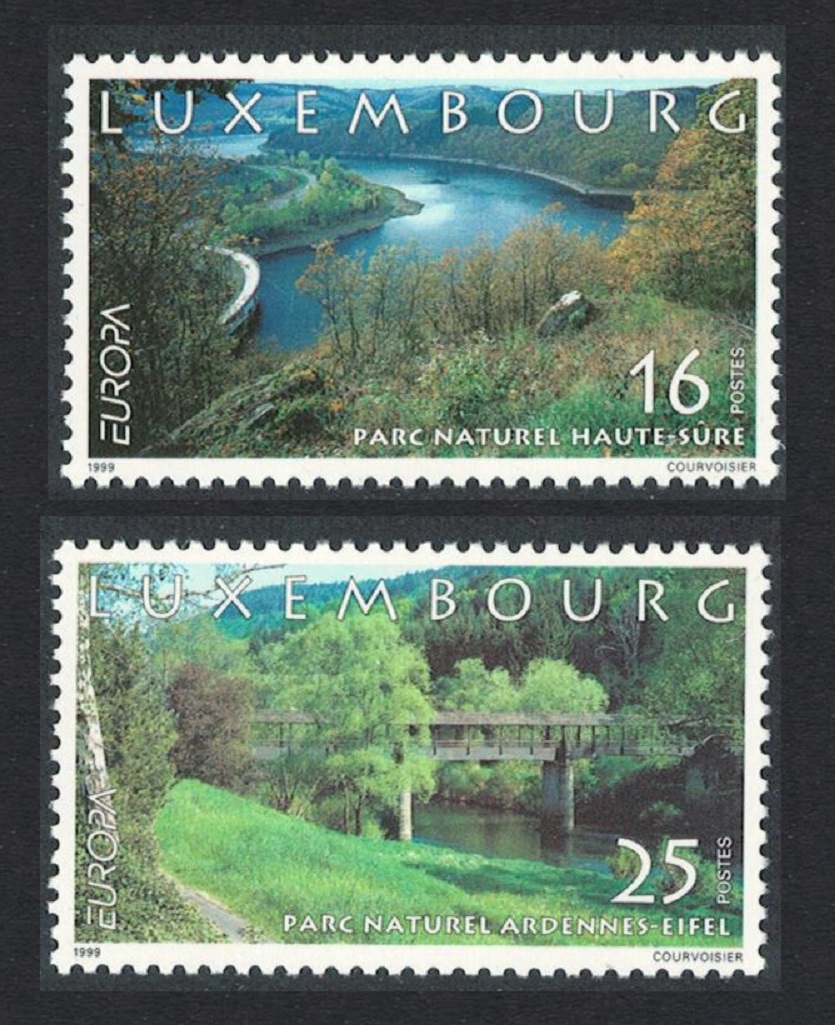 Luxembourg Europa Parks and Gardens 2v 1999 MNH SG#1499-1500 MI#1472-1473