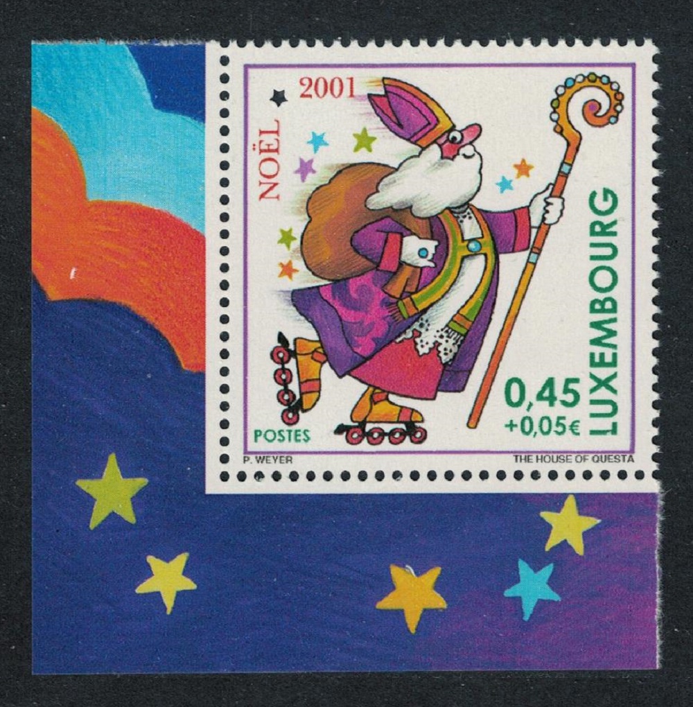 Luxembourg Christmas Corner 2001 MNH SG#1600 MI#1553