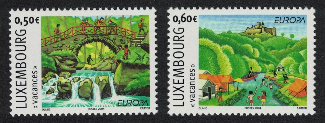 Luxembourg Europa Holidays 2v 2004 MNH SG#1675-1676 MI#1640-1641