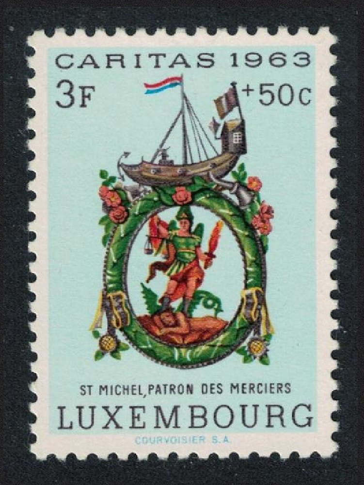 Luxembourg St Michel Patron Saint of haberdashers 1964 MNH SG#737 MI#687