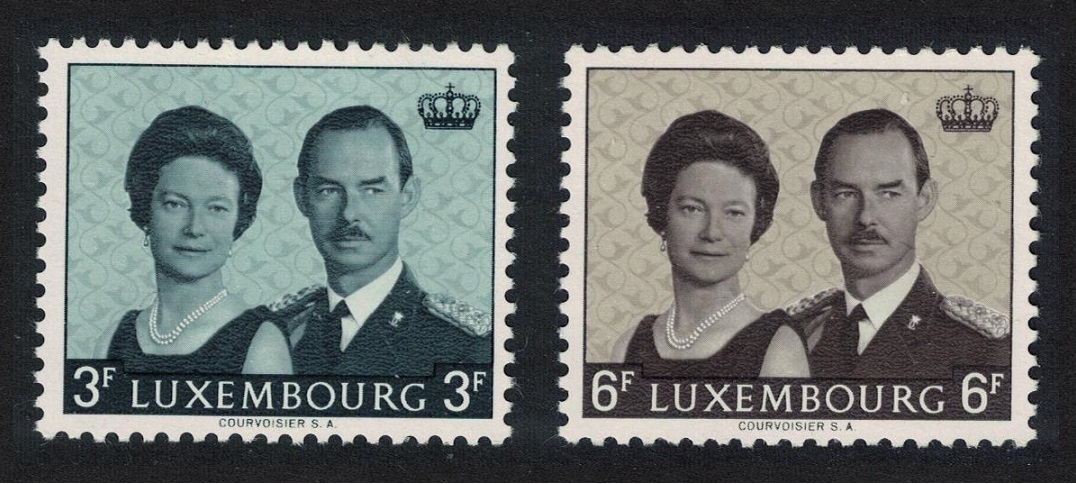 Luxembourg Accession of Grand Duke Jean 2v 1964 MNH SG#748-749 MI#701-702