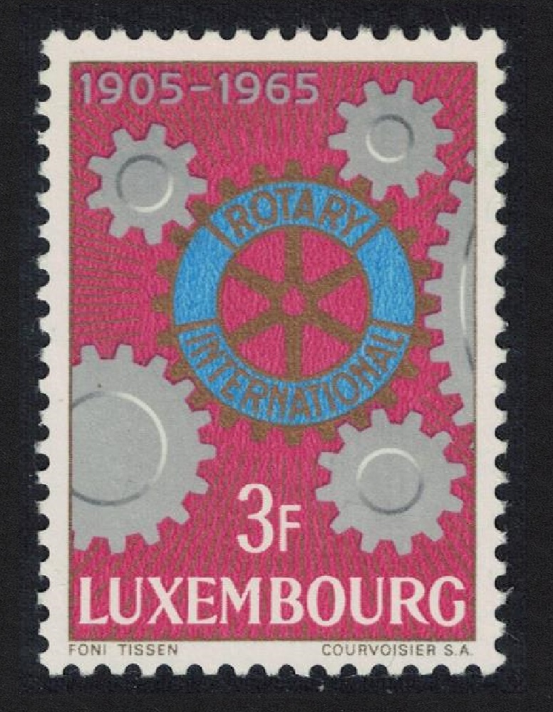 Luxembourg Rotary International 1965 MNH SG#756 MI#709