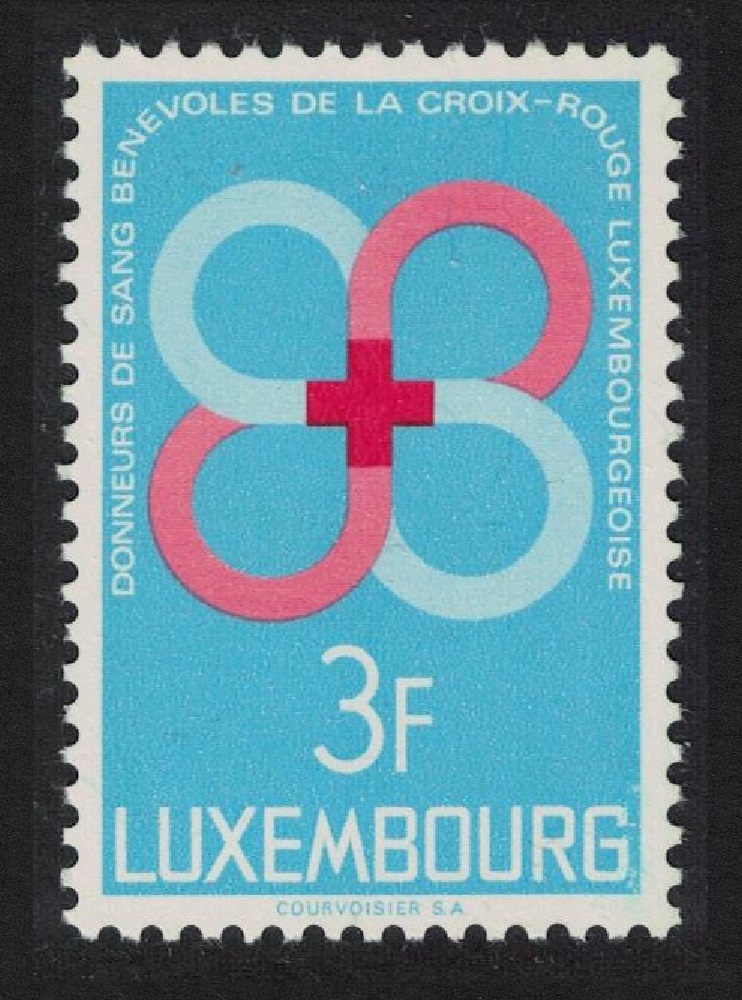 Luxembourg Blood Donors Red Cross 1968 MNH SG#827 MI#778