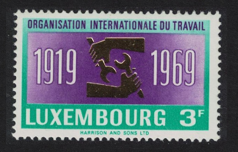 Luxembourg International Labour Organisation 1969 MNH SG#840 MI#792