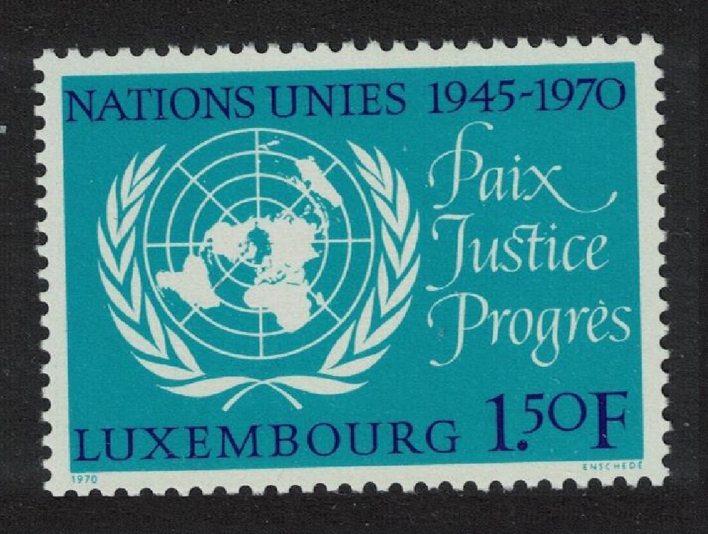 Luxembourg 25th Anniversary of United Nations 1970 MNH SG#861