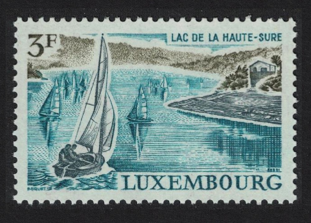 Luxembourg Sailing Artificial Lake 1971 MNH SG#876 MI#832