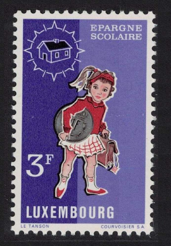 Luxembourg Schoolchildren&#39;s Saving Campaign 1971 MNH SG#879