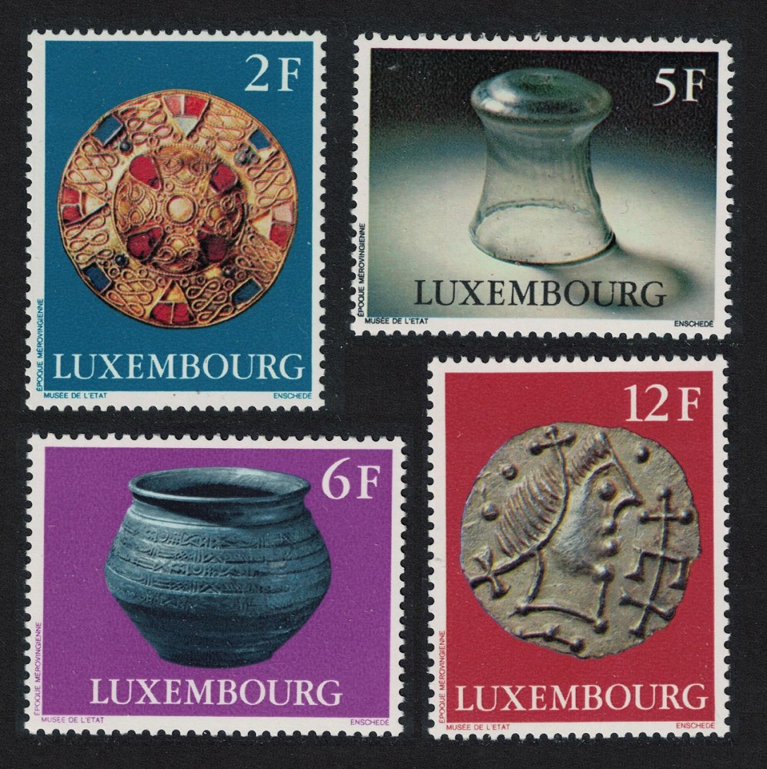 Luxembourg Ancient Treasures 4v 1976 MNH SG#964-967 MI#924-927 Sc#581-584