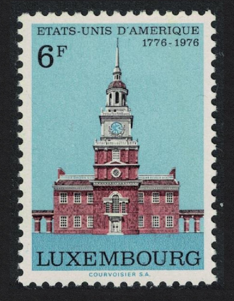 Luxembourg Bicentenary of American Revolution 1976 MNH SG#970