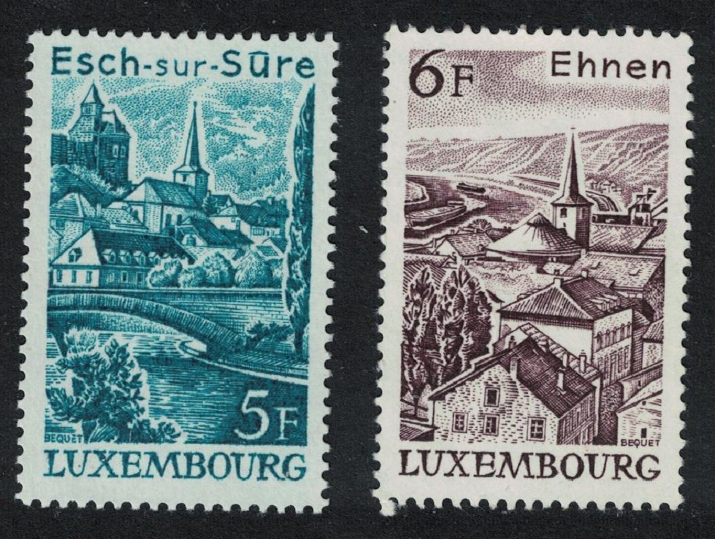 Luxembourg Tourism 2v 1977 MNH SG#987-988 MI#947-948