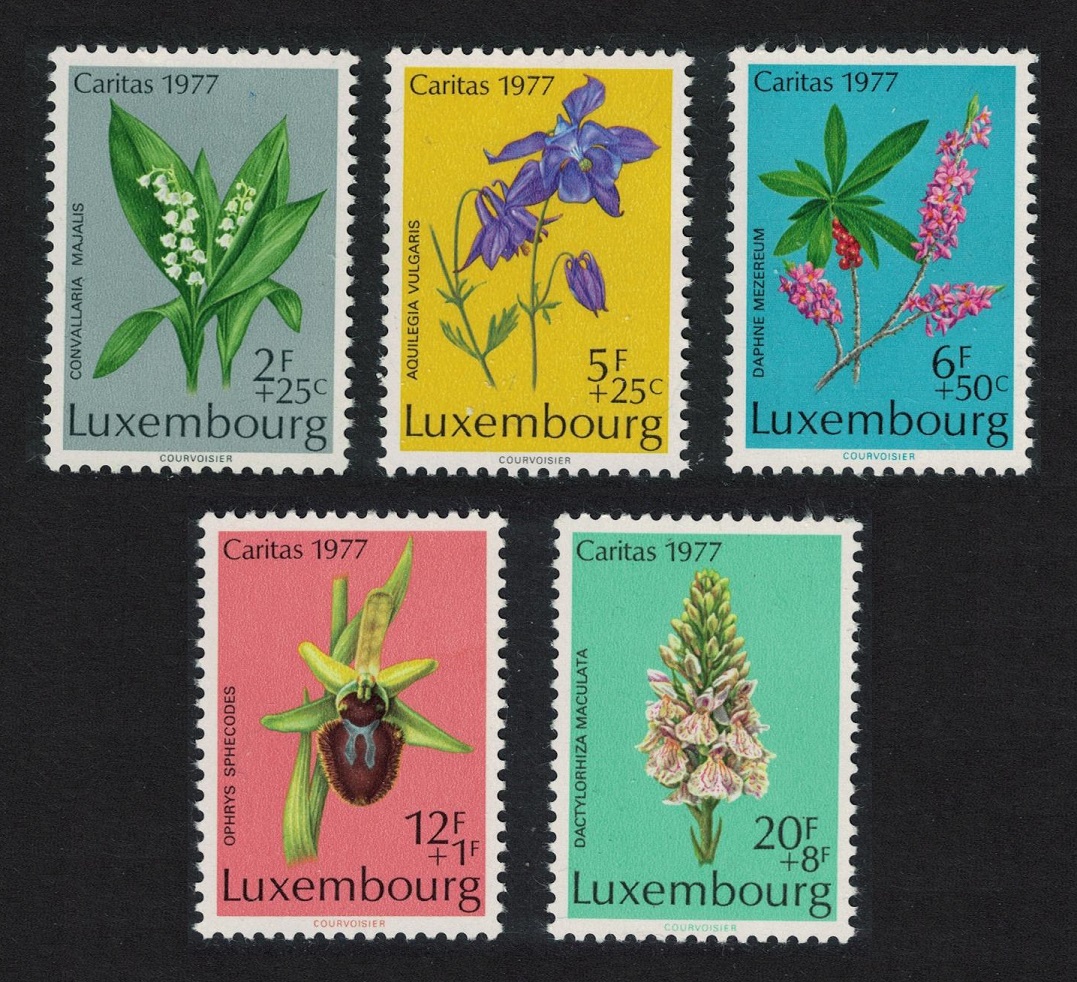 Luxembourg Protected Plants 5v 1977 MNH SG#997-1001 MI#957-961