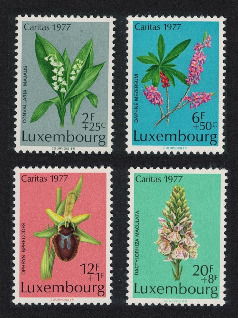 Luxembourg Protected Plants 4v 1977 MNH SG#997=1001 MI#957=961