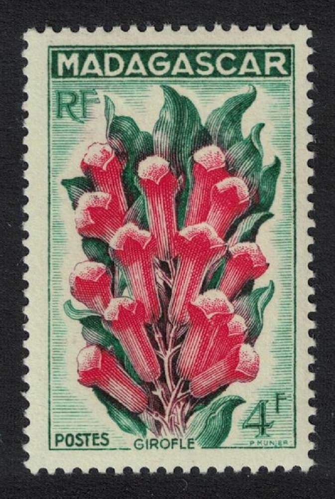 Madagascar Cloves Plant 1957 MNH SG#339