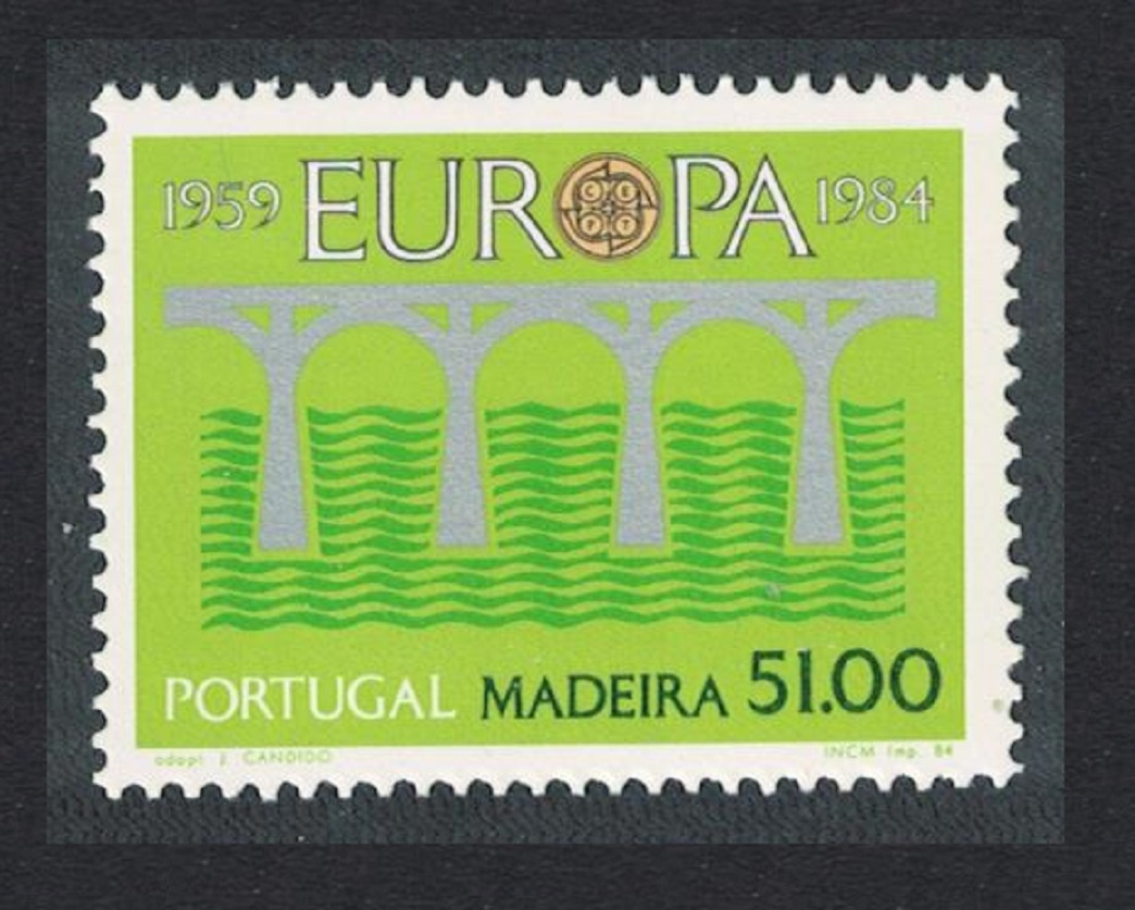 Madeira Bridge Europa CEPT 1984 MNH SG#206 MI#90