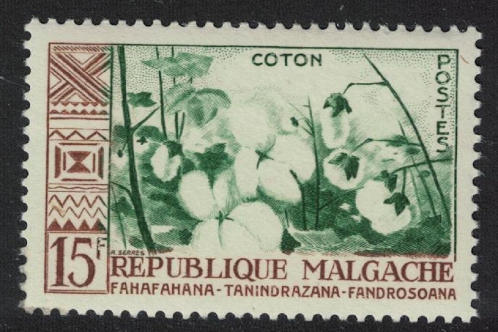 Malagasy Republic Cotton Agriculture 1960 MNH SG#16