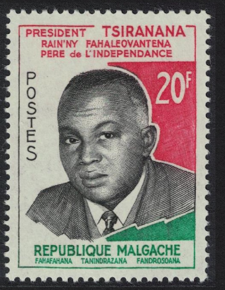 Malagasy Republic President Tsiranana 1960 MNH SG#27