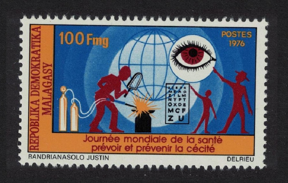 Malagasy Republic World Health Day 1976 MNH SG#353 Sc#549