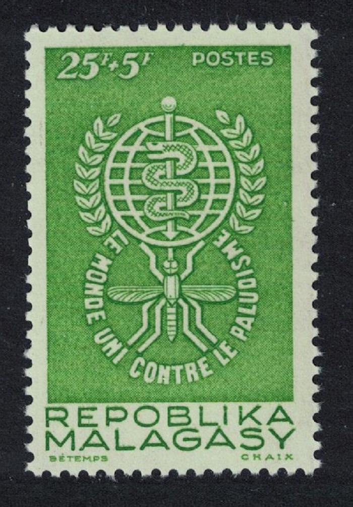 Malagasy Republic Malaria Eradication 1962 MNH SG#39