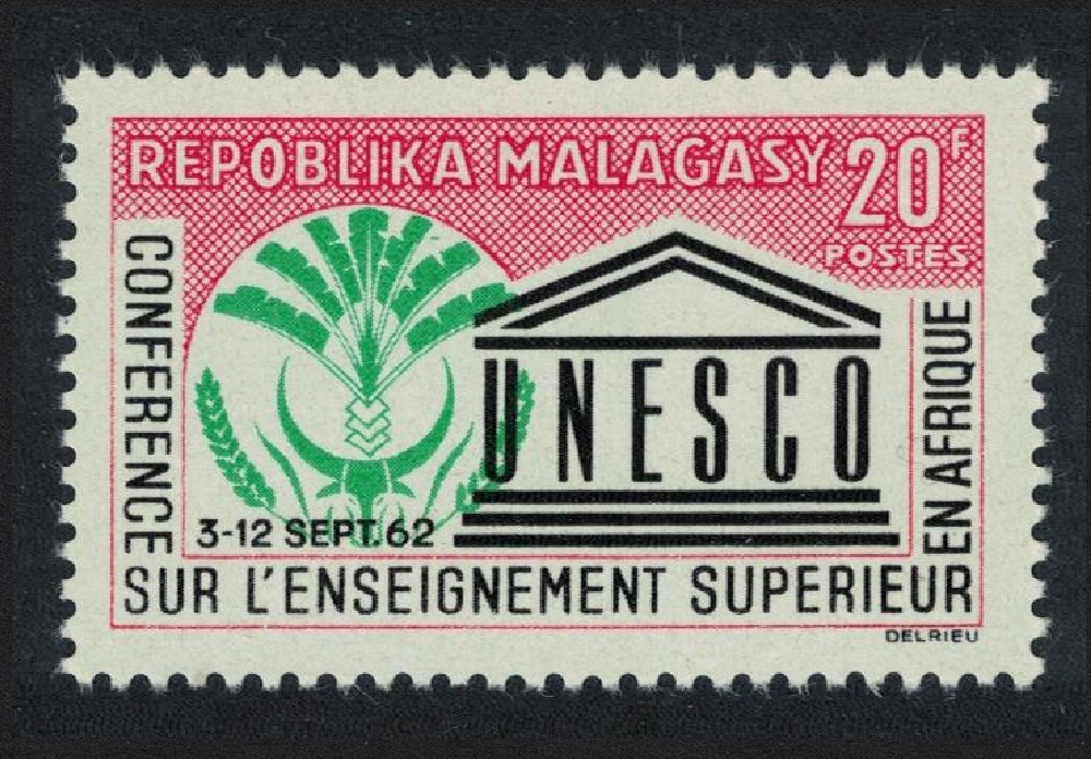 Malagasy Republic UNESCO 1962 MNH SG#46