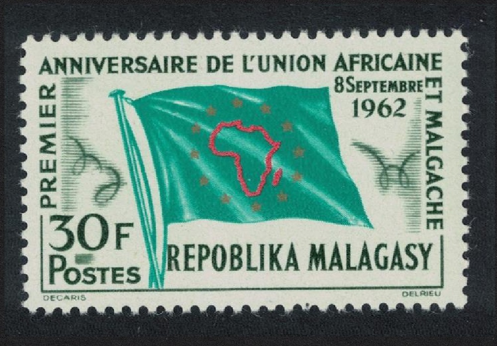 Malagasy Republic Union of African and Malagasy States 1962 MNH SG#47