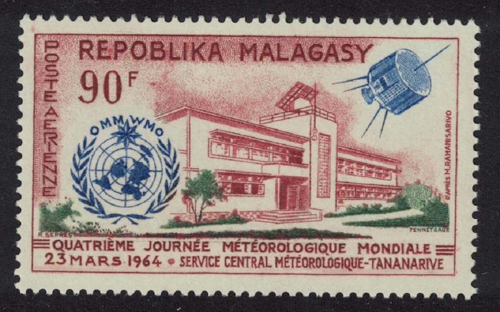 Malagasy Republic World Meteorological Day 1964 MNH SG#79