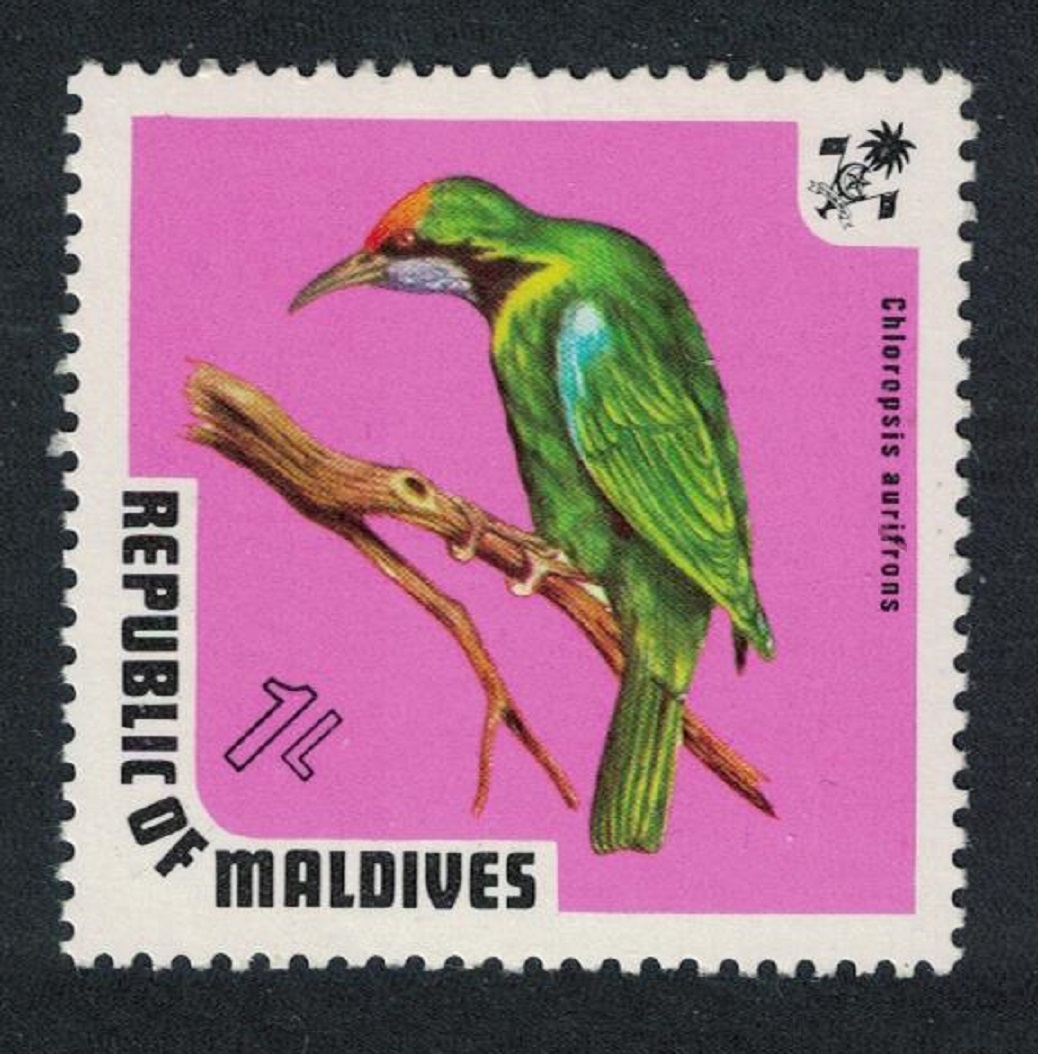 Maldives Leafbird Bird 1973 MNH SG#458