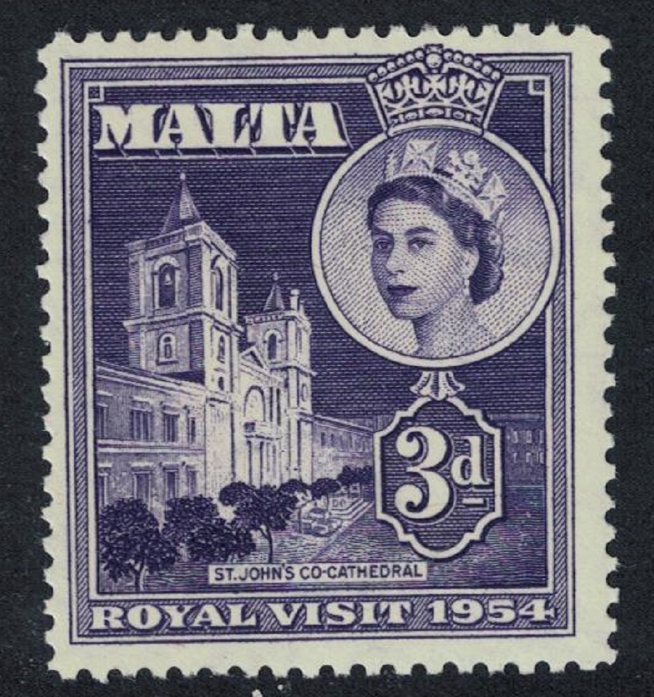 Malta Royal Visit 1954 MNH SG#262