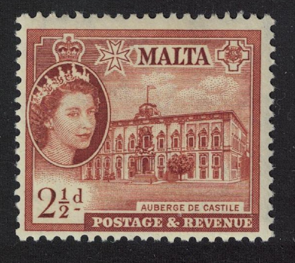 Malta Auberge de Castile 2½d 1956 MNH SG#271