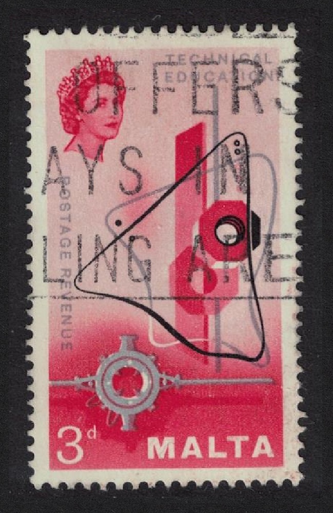 Malta Construction Technical Education 3d 1958 MNH SG#287