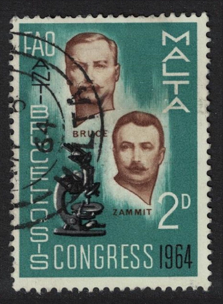 Malta Bruce Zammit and Microscope 1964 Canc SG#316 Sc#298