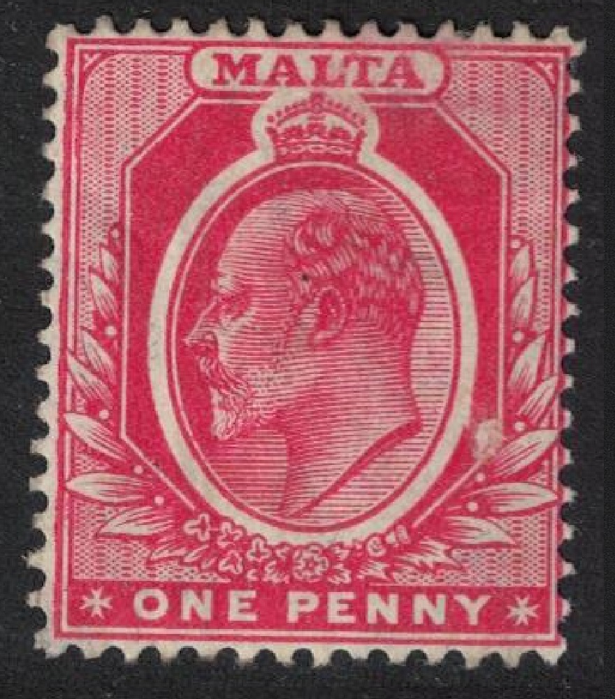 Malta Edward VII 1d. Red 1949 MH SG#49