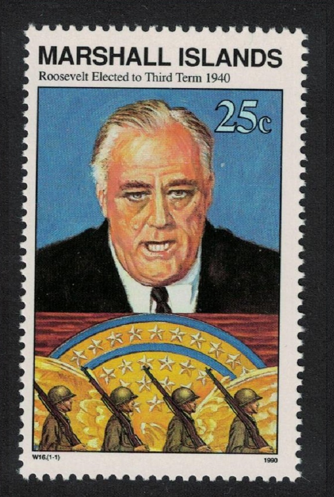 Marshall Islands Election of Franklin D. Roosevelt 1990 MNH SG#340