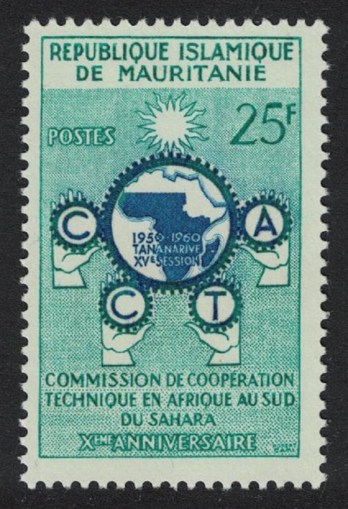 Mauritania African Technical Co-operation Commission 1960 MNH SG#131 MI#162