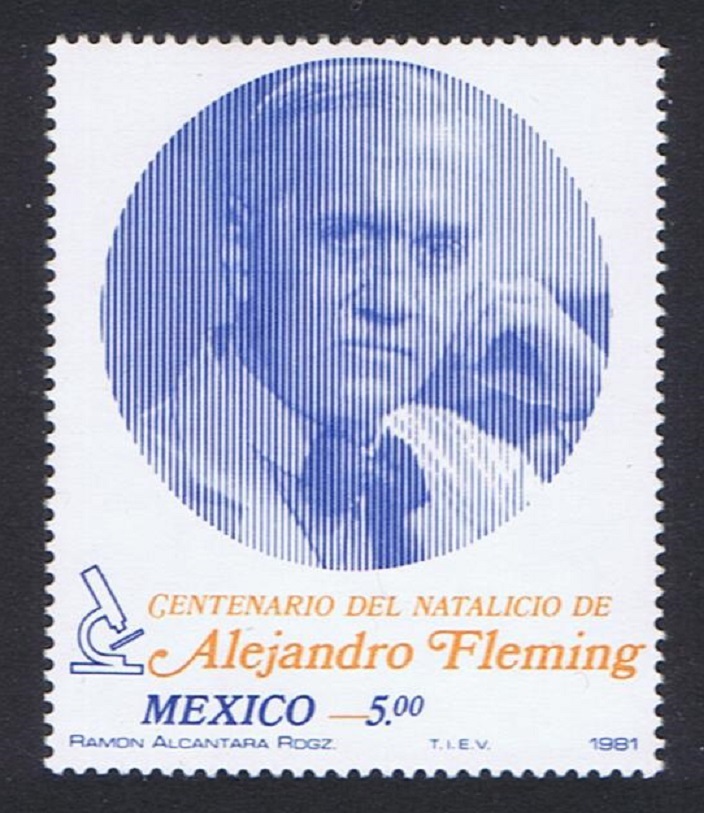 Mexico Sir Alexander Fleming penicillin 1981 MNH SG#1599 Sc#1241