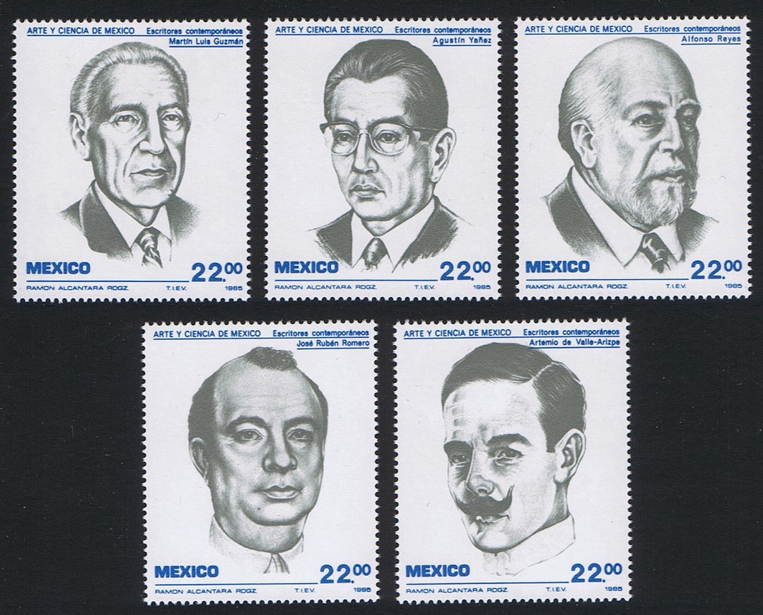 Mexico Mexican Scientists 5v 1985 MNH SG#1750-1754 Sc#1393-1397