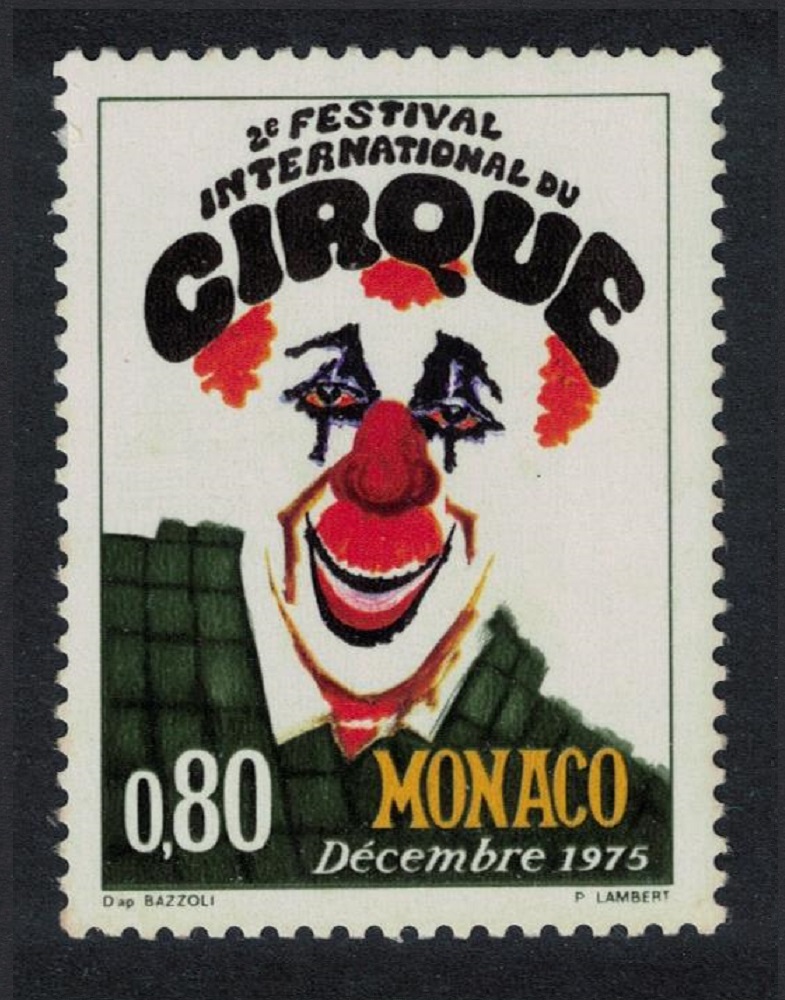 Monaco 2nd International Circus Festival 1975 MNH SG#1221 Sc#999