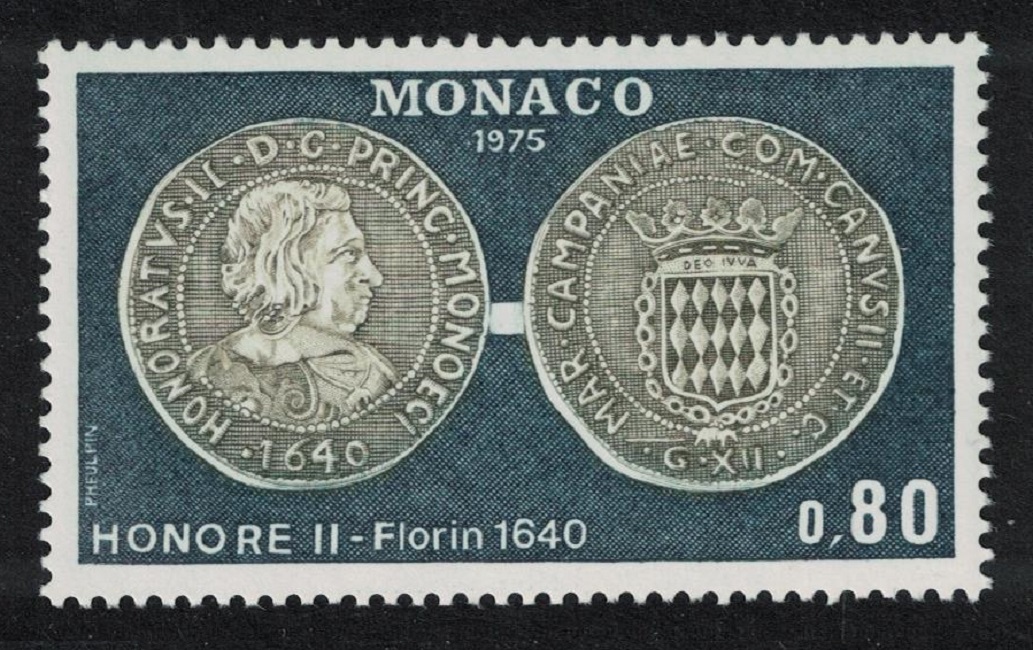 Monaco Numismatics 1975 MNH SG#1222 Sc#1000