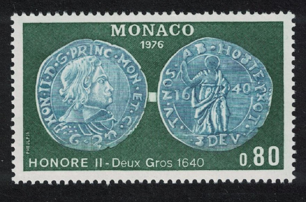 Monaco Numismatics 1976 MNH SG#1275 Sc#1040