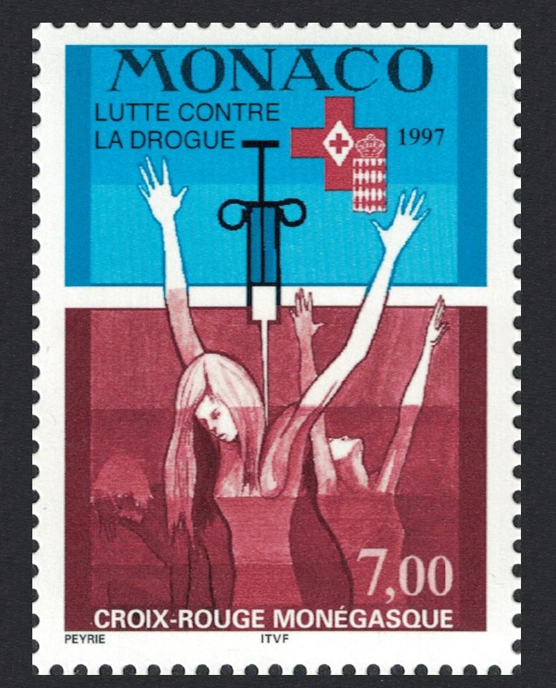 Monaco Anti-drugs Campaign Monaco Red Cross 1997 MNH SG#2320 MI#2357