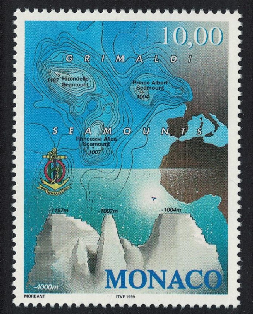 Monaco Grimaldi Seamounts 1998 MNH SG#2392 MI#2433