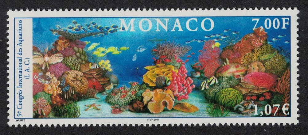 Monaco Fish Corals Oceanography Museum 2000 MNH SG#2477