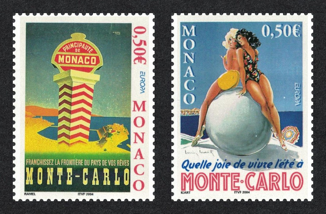 Monaco Europa CEPT 2004 Holidays 2v 2004 MNH SG#2655-2656 MI#2693-2694