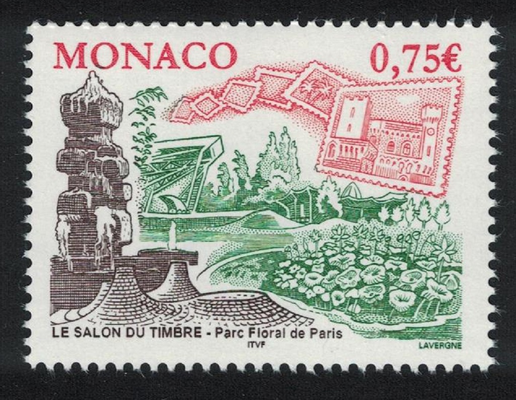 Monaco Salon de Timbre Park Floral 2004 MNH SG#2667 MI#2704