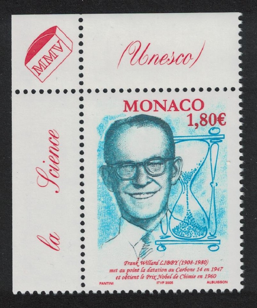 Monaco Frank Willard Nobel Prize Winner Corner 2004 MNH SG#2692 MI#2735