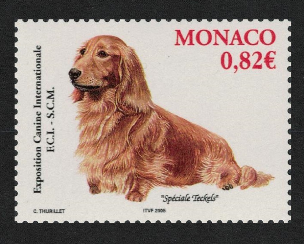 Monaco Dachshund International Dog Show Monte Carlo 2005 MNH SG#2698