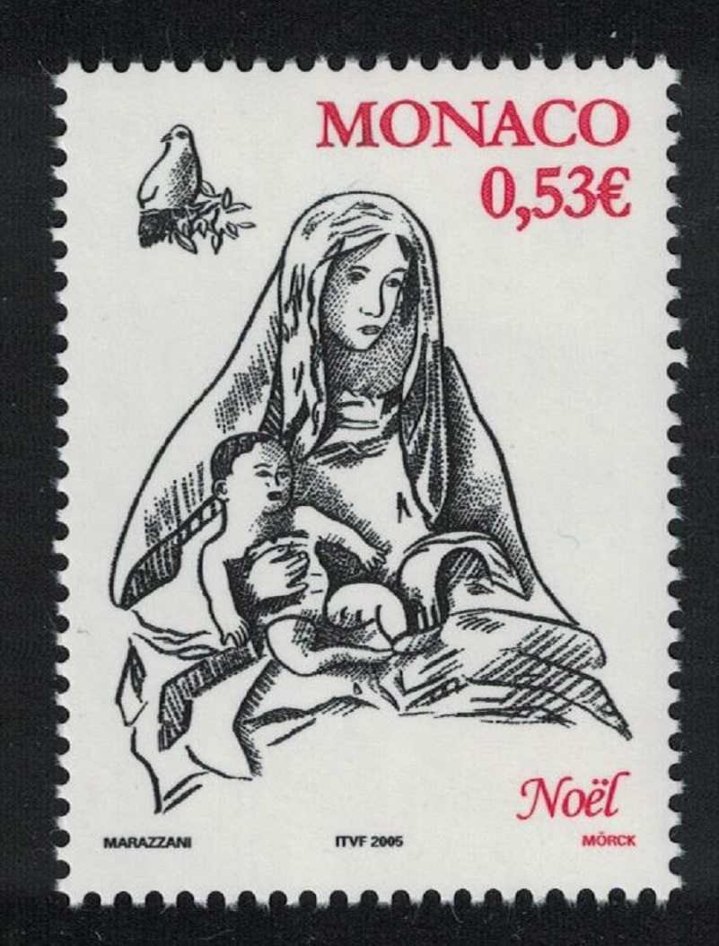 Monaco Birds Christmas 2005 MNH SG#2719 MI#2762