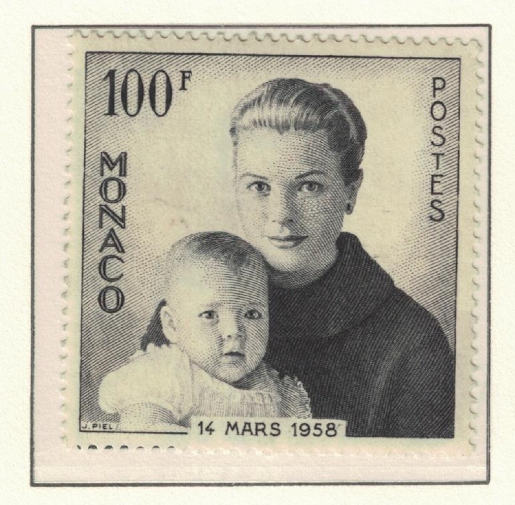 Monaco Birth of Prince Albert 1958 MNH SG#595