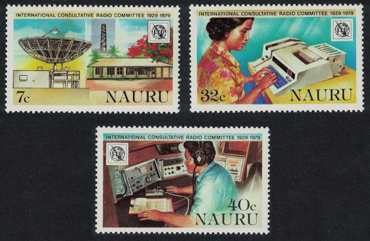 Nauru Radio Committee 3v 1979 MNH SG#208-210