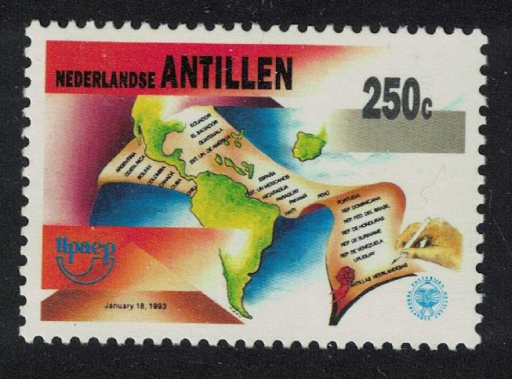 Netherlands Antilles Admittance of Antilles to UPAEP 1993 MNH SG#1102 MI#782